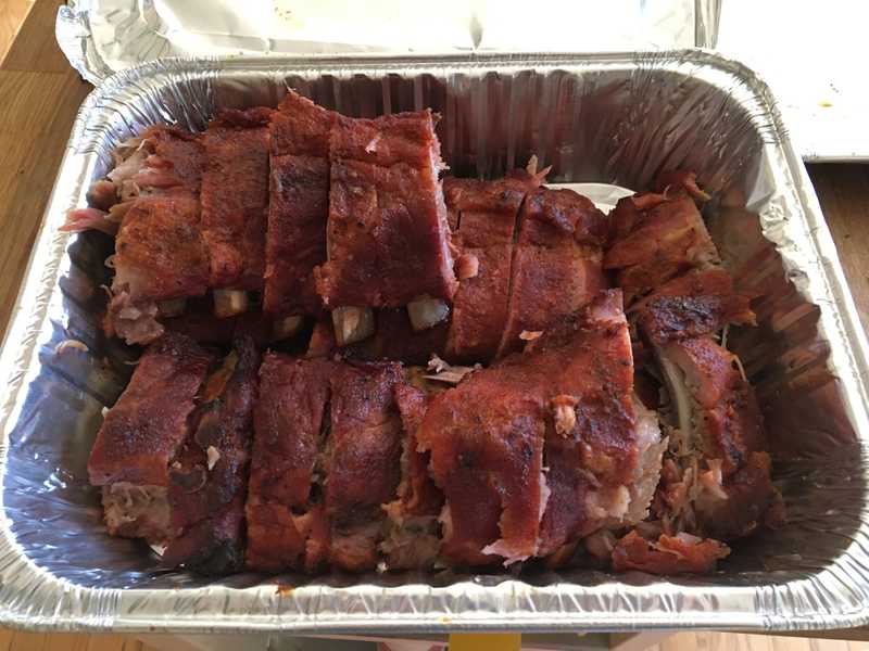 Smoked ribs